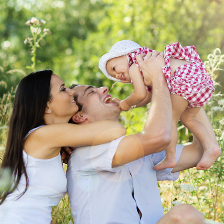 Glückliche Familie – ThetaHealing Familienverbindungen Seminar